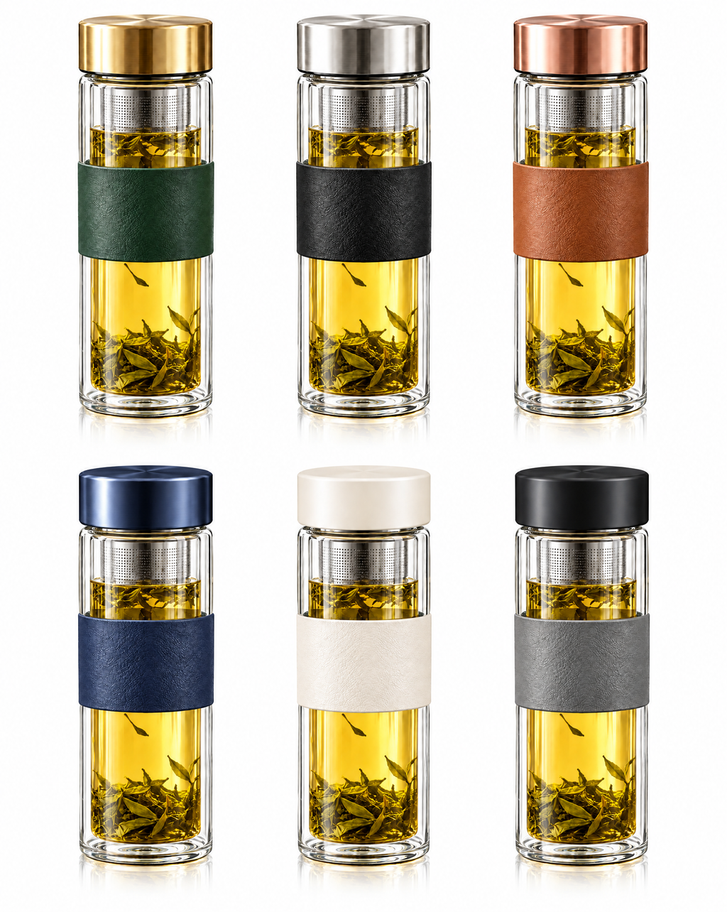 Theraventilo Glass Tea Infuser Bottle image 4