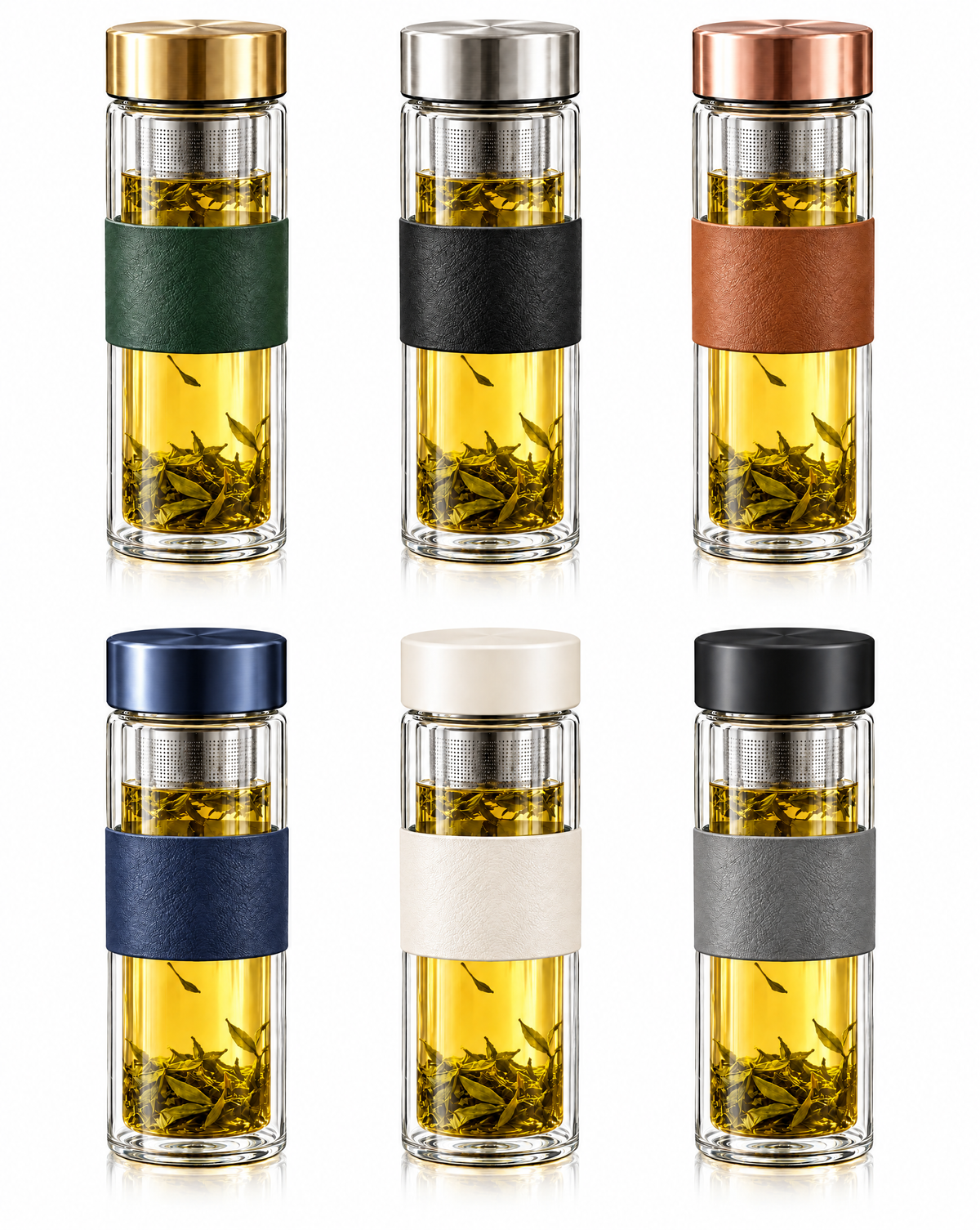 Theraventilo Glass Tea Infuser Bottle image 4
