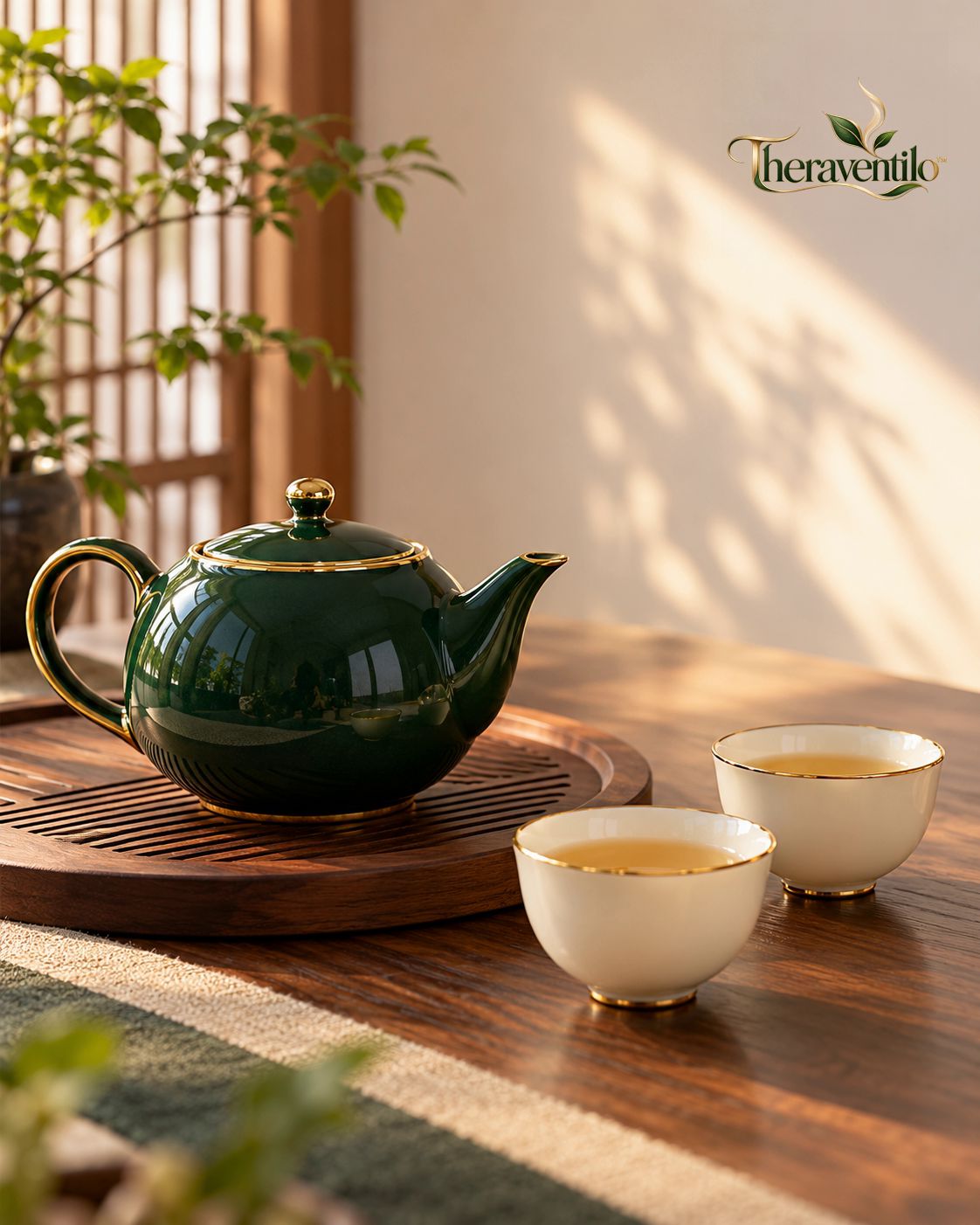 Premium Tea Set detail